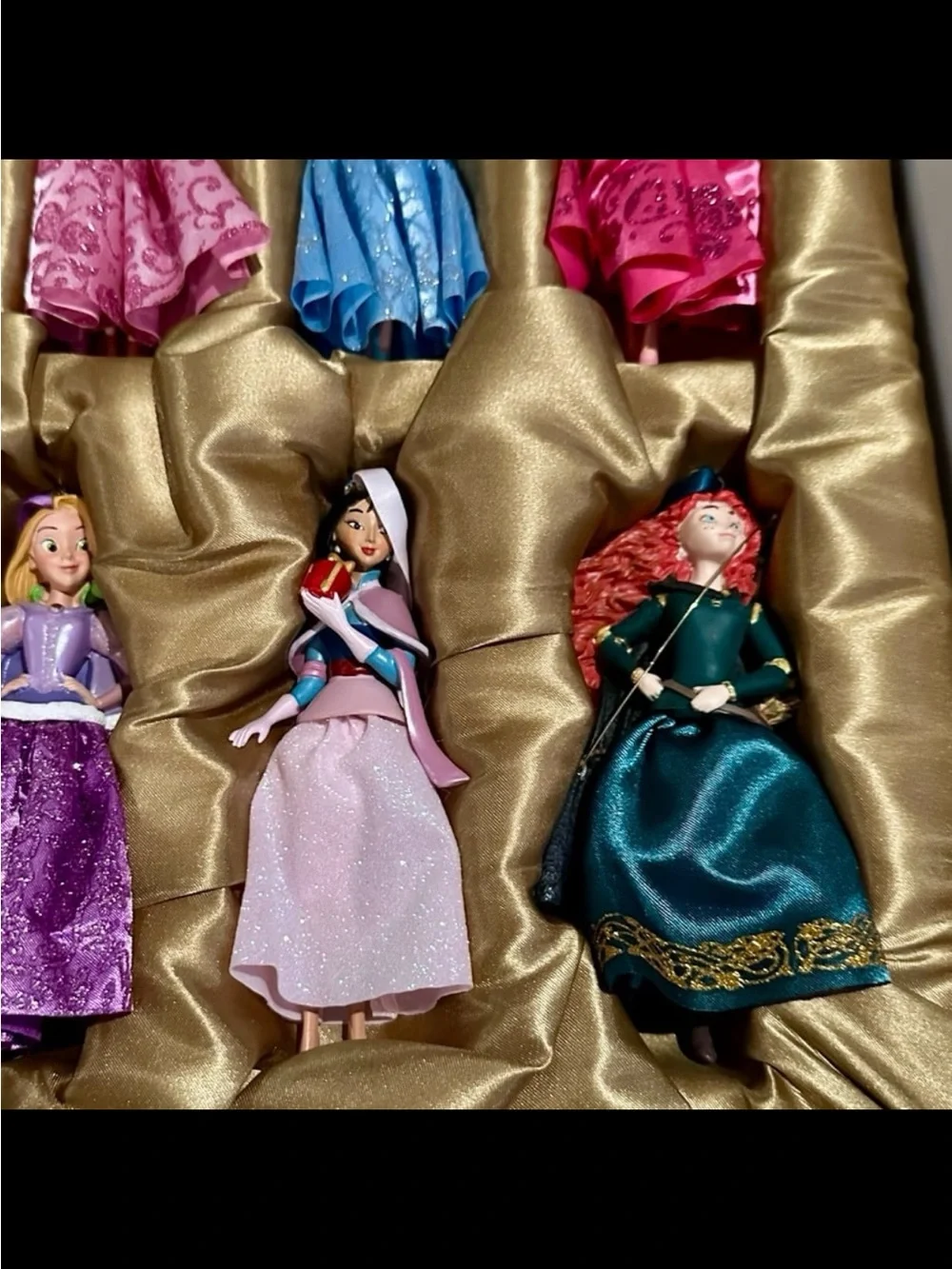 2017 Disney Princess Holiday Set of 10 Ornaments